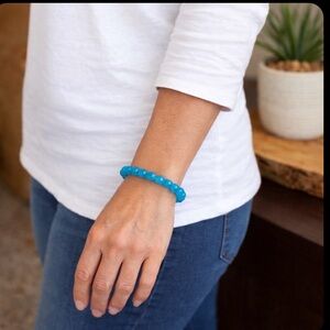 JAC+JO SOUL AMAZONITE ENAMEL BRACELET